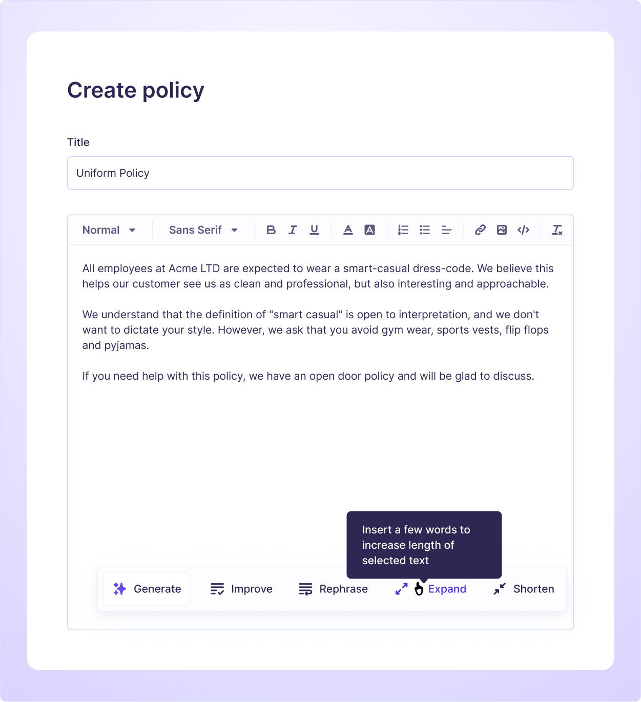 Go completely paperless